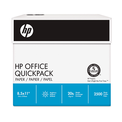 HP Office Quickpack-2500 sht/Letter/8.5 x 11 in
