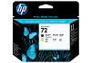 HP 72 C9384A matt fekete és sárga nyomtatófej C9384A T790 T795 T1300