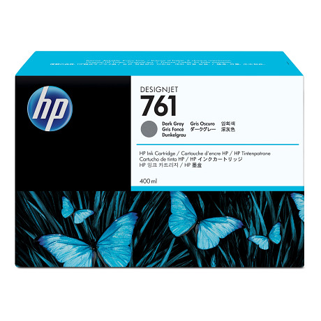 HP 761 sötétszürke tintapatron eredeti CM996A T7100 T7200 400 ml