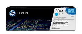 HP 304A Cyan Original LaserJet Toner Cartridge, CC531A