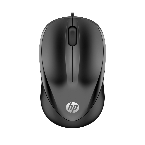 18C2 - HP Wired Mouse 1000 Jet Black