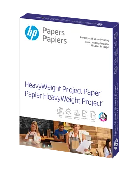 HP HeavyWeight Project Paper, Matte, 40 lb, 8.5 x 11 in. (216 x 279 mm), 250 sheets Z4R14A