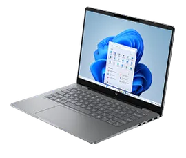 HP OmniBook 7 AI 14, Windows 11 Home, 14", Intel® Core™ Ultra 5, 16GB RAM, 512GB SSD, 2K, Meteor silver, 2 year warranty
