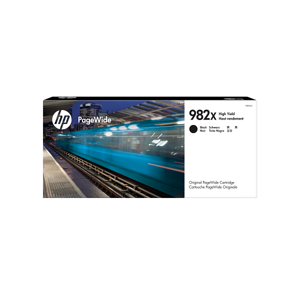 HP 982X High Yield Black Original PageWide Cartridge_Product__Product Only_Center facing