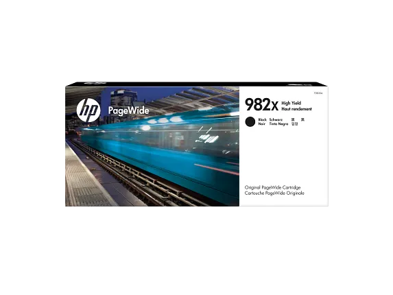 HP PageWide Supplies, HP 982X High Yield Black Original PageWide Cartridge, T0B30A