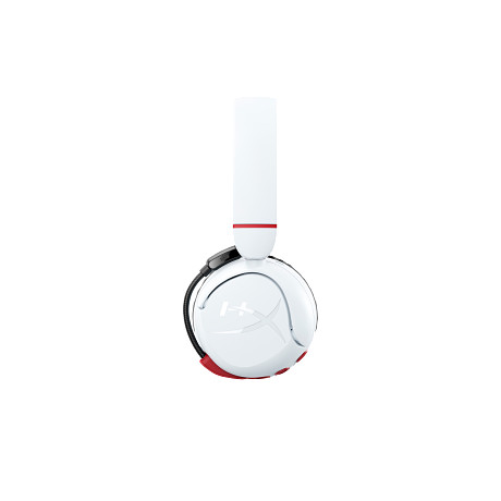 HP 7G8F2AA HyperX Cloud Mini – vezeték nélküli gamer headset (fehér)
