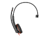 Poly Blackwire 3210 Monaural USB-C Headset +USB-C/A Adapter