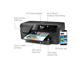 HP OfficeJet Pro 8210 Printer w/4 months ink included with HP