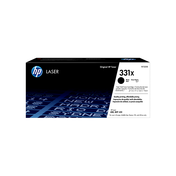 HP 331X Black High Yield Toner Cartridge W1331X W1331-00903a EMEA