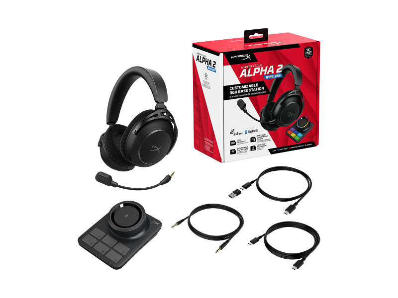 HyperX Cloud Alpha 2 - Căști wireless pentru gaming | HP® Official HyperX Cloud Alpha 2 - Căști wireless pentru gaming | HP® Official