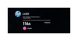 HP 116A Magenta Original Laser Toner Cartridge, W2063A