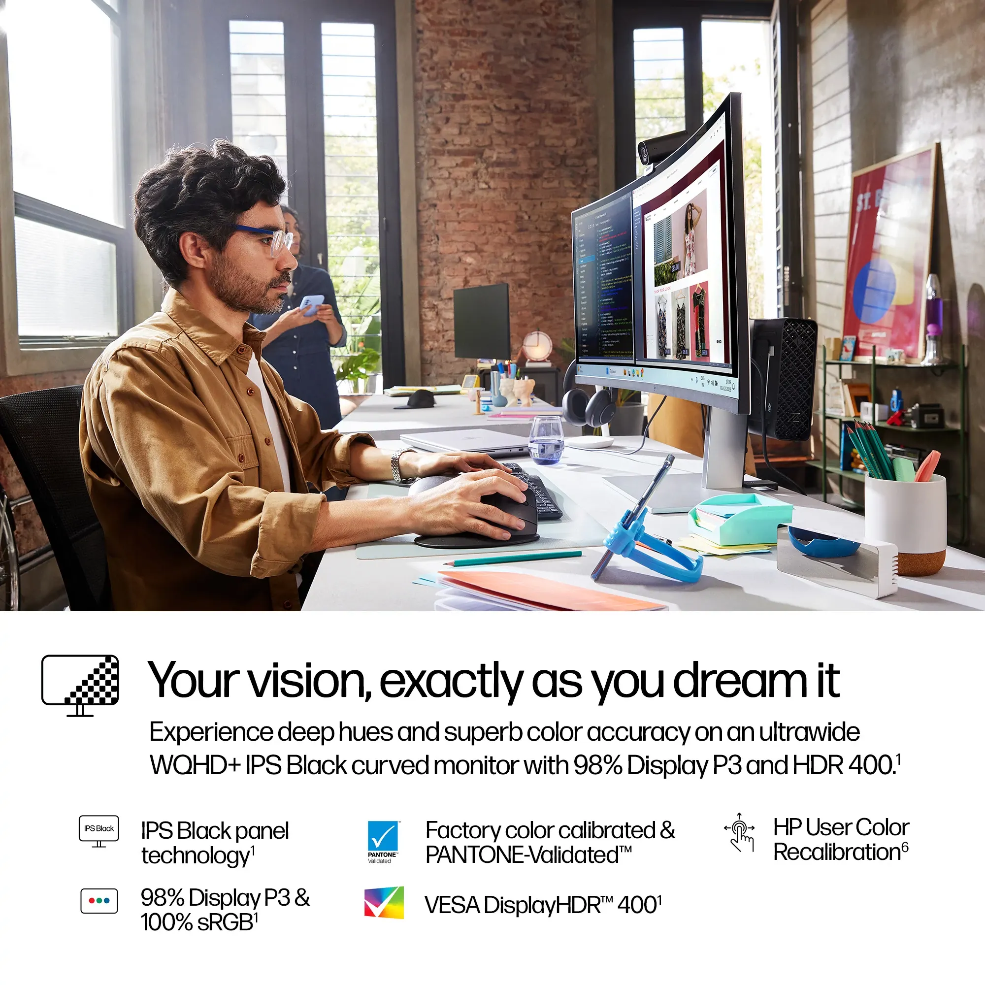 HP 738PU LCD Monitor - Thumbnail 2