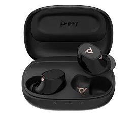 Poly Voyager Free 20 Black Earbuds +Basic Charge Case