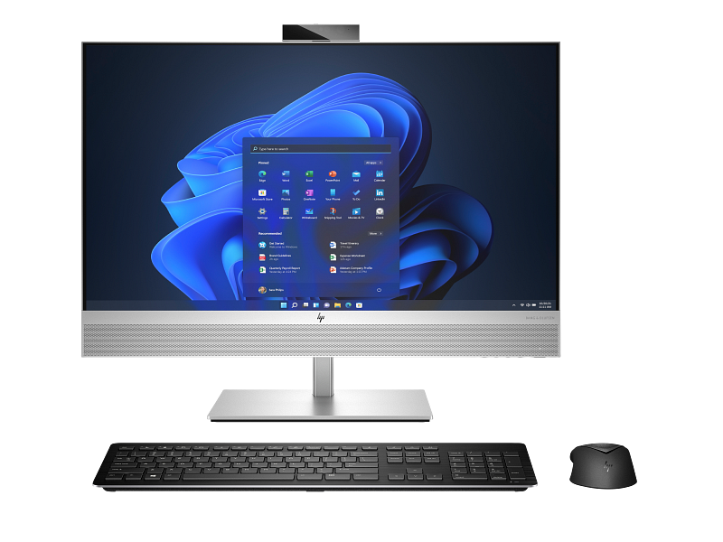 HP EliteOne 870 G9 27-inch QHD All-in-One PC with 16GB RAM and fast 512GB SSD