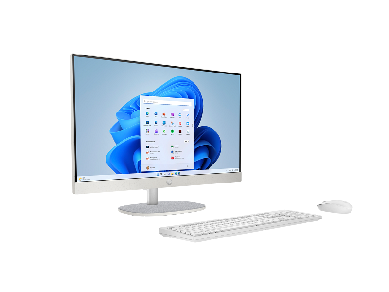 23C1-AMD OPP HP 24 inch All-in-One Desktop PC 24 ShellWhite T NT HAS CaptainCrunchWireless CoreSet W