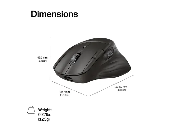 HP Ultra-Fast-Scroll Wireless Mouse 780M