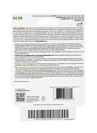 HP Instant Ink Enrollment Card - 100 page plan