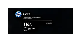 HP 116A Black Original Laser Toner Cartridge, W2060A