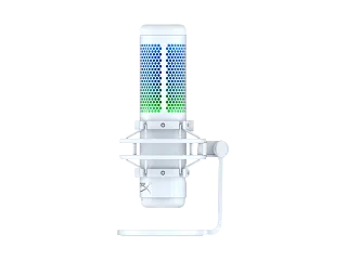 HYPERX 519P0AA HyperX QuadCast S HyperX QuadCast S - USB Microphone - RGB Lighting - White