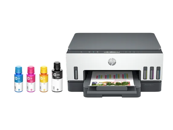 Inkjet All-in-One Printers, HP Smart Tank 7001 All-in-One Printer