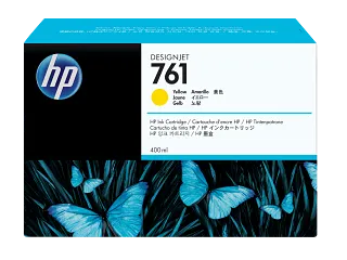 HP® 761 400-ml Yellow DesignJet Ink Cartridge (CM992A)