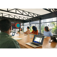 HP B22X4AA POLY STUDIO A2 WHITE TABLE MICROPHONE W/ MOUNTING PLATE I/O