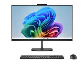 HP OmniStudio All-in-One Desktop Next Gen AI 27-cw0566m PC, Windows 11 Home, 27", AMD Ryzen™ AI 5, 16GB RAM, 512GB SSD, FHD, Jet black