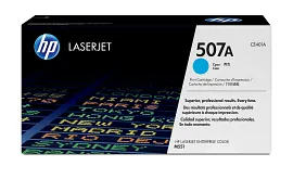 HP 507A Cyan Original LaserJet Toner Cartridge, CE401A