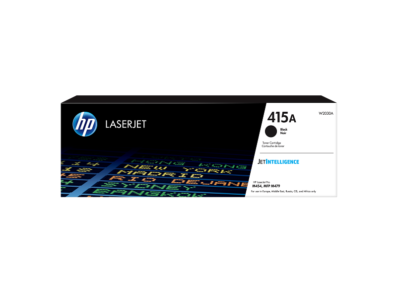 HP 415A Black Toner Cartridge W2030A W2030-00901a, EMEA