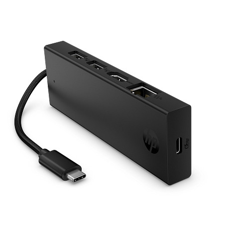 HP BR1U0UT hordozható USB-C 4K HDMI elosztó