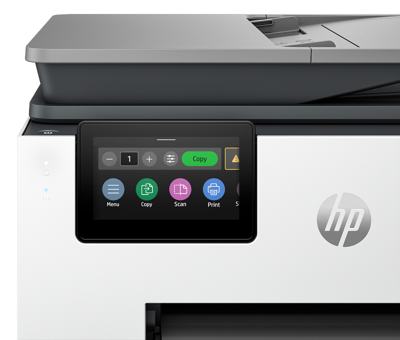 HP OFFICEJET PRO 9130 (25/20) 4.3' ADF 2-SIDED 9 Catálogo de cimento HP OfficeJet Pro Hi não PDL Branco BG Detalhes do painel de controle