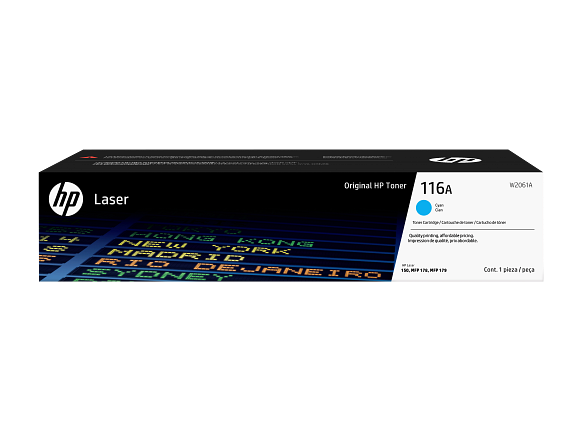 Photos - Ink & Toner Cartridge HP 116A Cyan Original Laser Toner Cartridge, W2061A W2061A