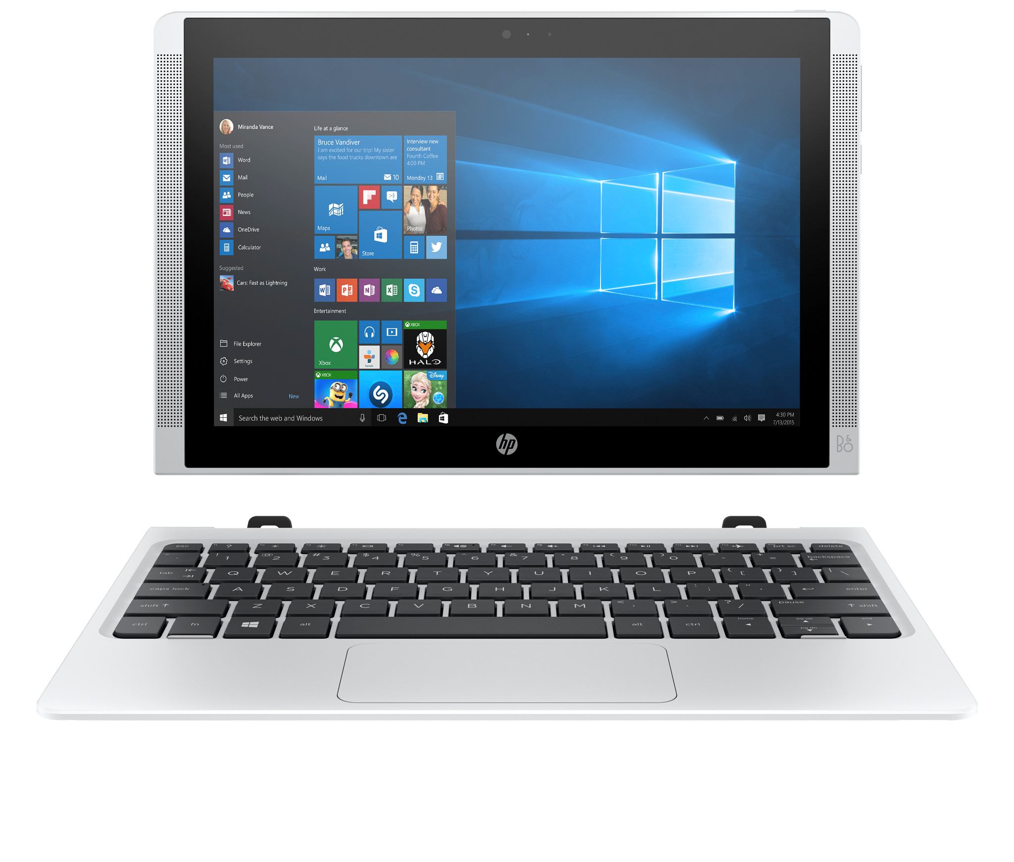 HP Pavilion x2 - 10-n155sa (ENERGY STAR) - Specifications