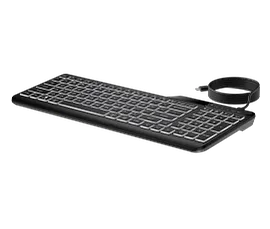 HP 400 Backlit Wired Keyboard