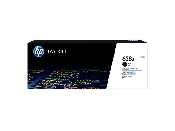 HP Laser Toner Cartridges and Kits, HP 658X High Yield Black Original LaserJet Toner Cartridge, W2000X