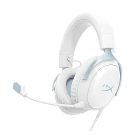 HyperX Cloud III - Gaming Headset (White/Blue)