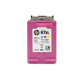 HP 67 Tri-color Original Ink Cartridge, 3YM55AN#140