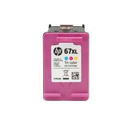 HP 67 Tri-color Original Ink Cartridge, 3YM55AN#140