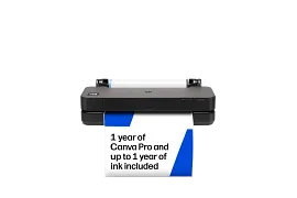 HP DesignJet T210 24” Large Format Poster Printer & Plotter, Up to 1 Year of Ink Included, Easy Click to Print Posters with Professional Quality