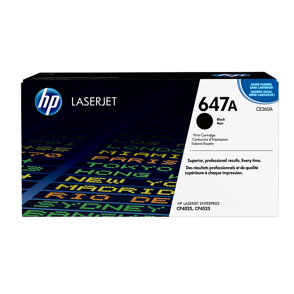 HP LaserJet 647A Black Print Cartridge