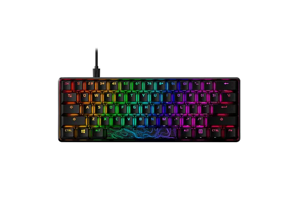 HyperX Alloy Origins 60 - Mechanical Gaming Keyboard - HX Aqua - US Layout