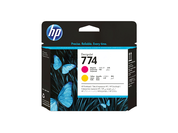 Photos - Printhead HP 774 Magenta/Yellow DesignJet , P2V99A P2V99A