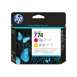 HP 774 Magenta/Yellow DesignJet Printhead, P2V99A