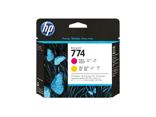 HP® 774 Magenta/Yellow DesignJet Printhead (P2V99A)
