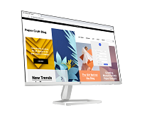 HP Series 5 23.8 inch FHD White Monitor - 524sw