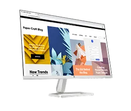 HP Series 5 23.8 inch FHD White Monitor - 524sw