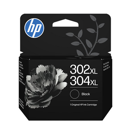 HP 302XL/304XL B7RT9AE fekete eredeti tintapatron Deskjet 1110 2130 3630 26xx 37xx Envy 4520 OfficeJet 3830 4650 (300 old.)