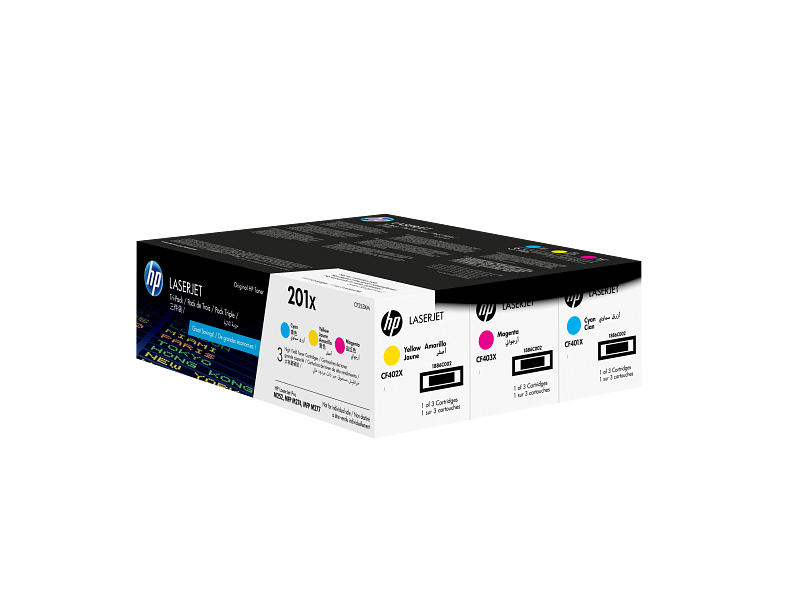 HP 201x (CF253-00906) イエロー　トナーカートリッジ HP 201X Original Yellow Toner Cartridge (CF402X)