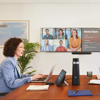 Poly Studio X32 All-In-One Video Bar No Power Supply TAA