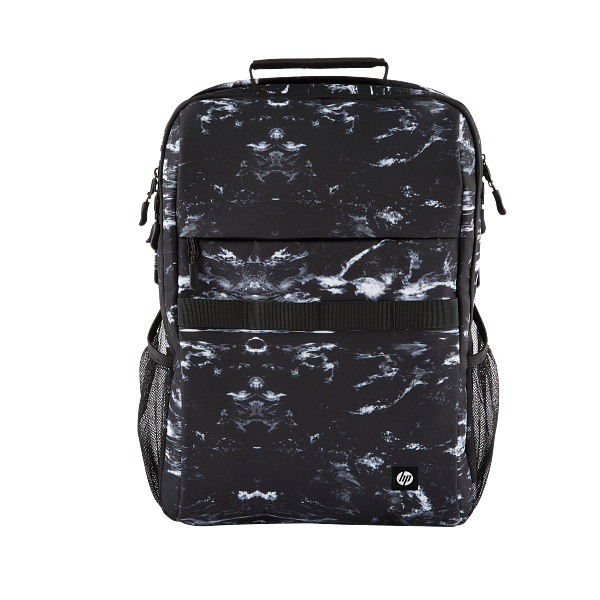 HP Campus XL Marble Backpack Front White
